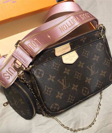 strap louis vuitton pochette|Louis Vuitton monogram pochette bag.